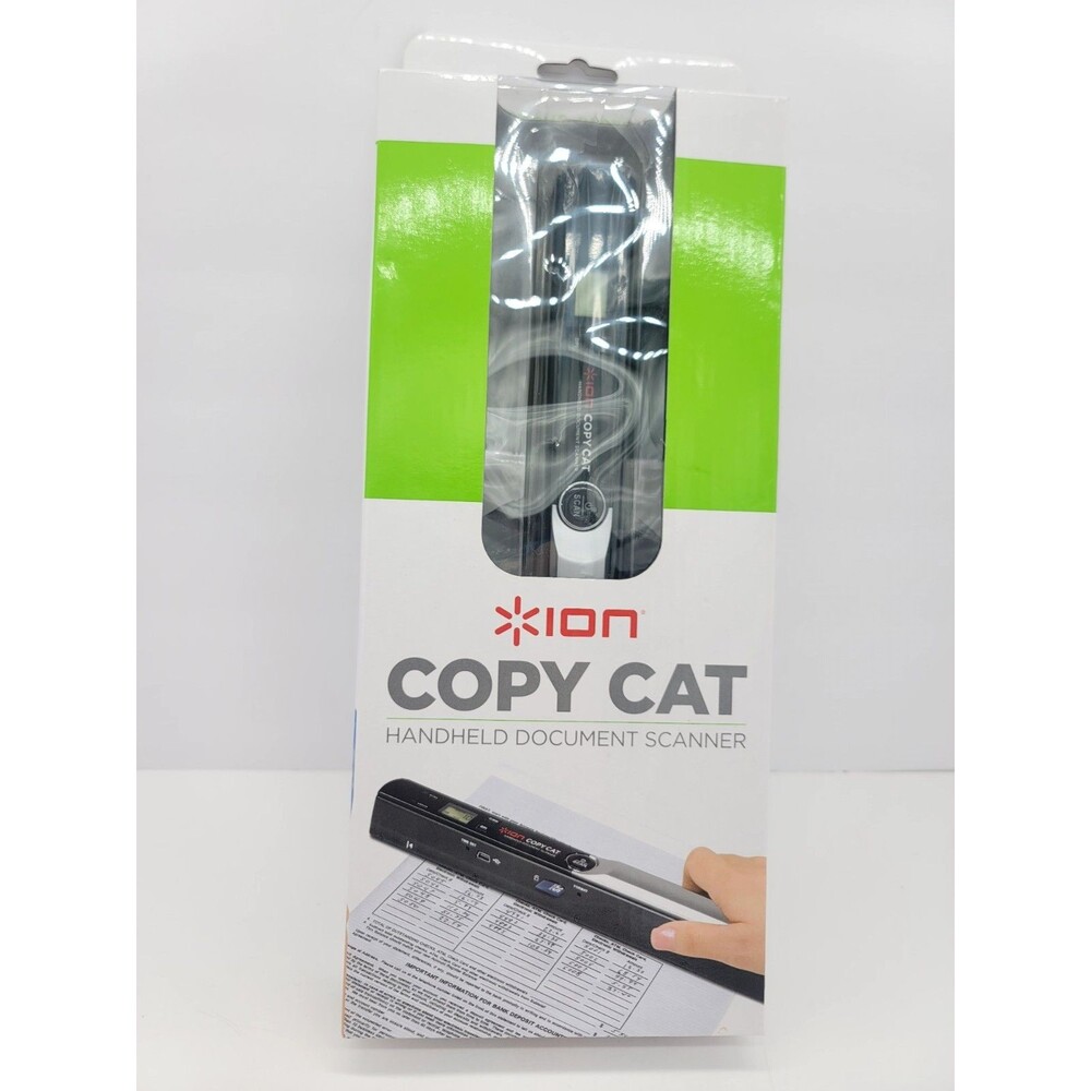 ION Docuscan Copy Cat Hand Held Document Scanner